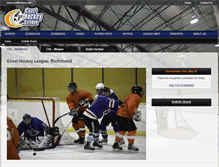 Tablet Screenshot of coasthockey.com